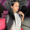 Straight Hairstyles 136 Lace Frontal Wig