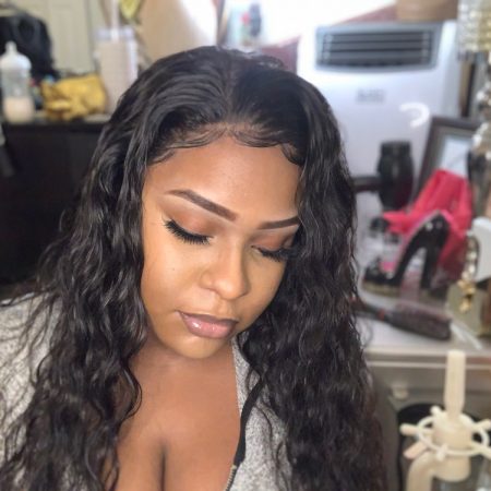 HD Transparent Human Hair Wigs Water Wave - Mscoco Hair