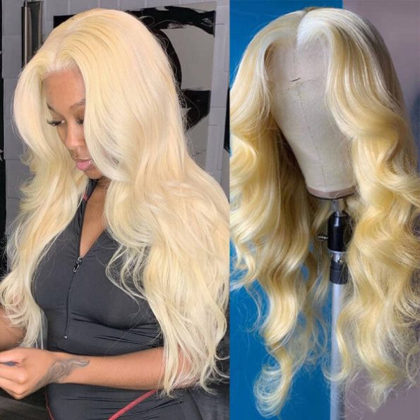 Full 180 Density And Long Blonde Wig