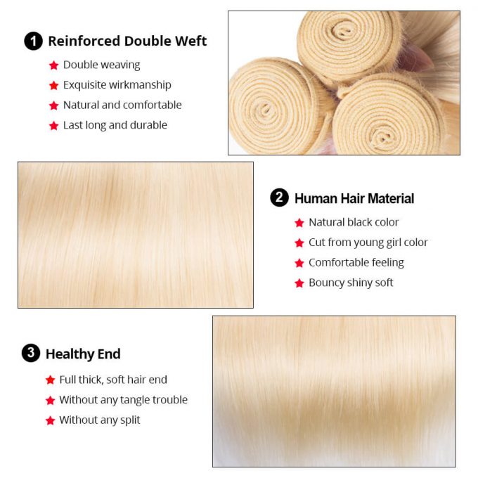 613 hair bundles