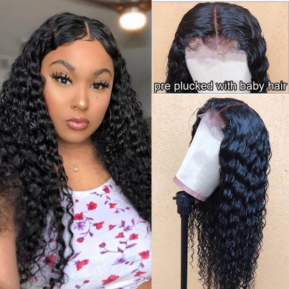 Deep Wave Affordable Lace Front Wigs