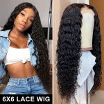 Deep Wave Affordable Lace Closure Wigs