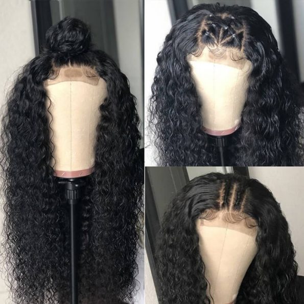 Quality Curly Hair Wig With 6 Inch Deep Part Space
