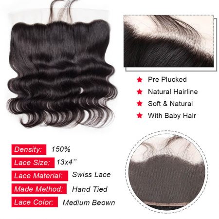 body wave 13x4 lace frontal