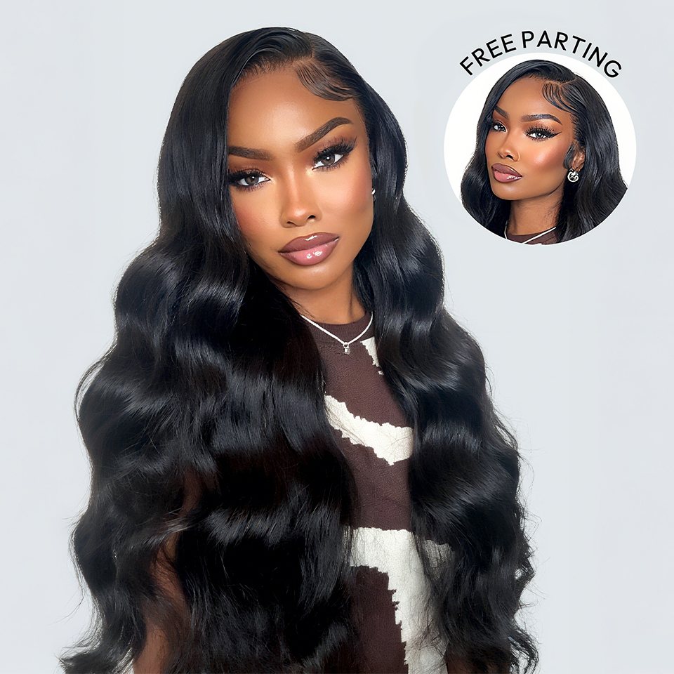 mscoco body wave lace frontal wig