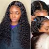 Deep Wave Closure Wig With Natual Hairline And Baby Hair