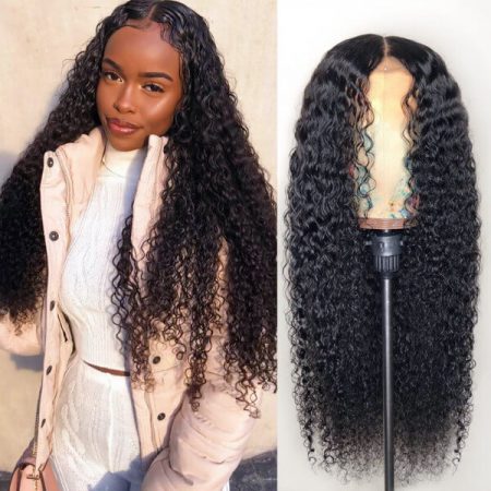 Curly Lace Front Wig In 200% And 250% High Density