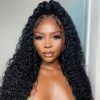 Jerry Curly Wigs With Baby Hair