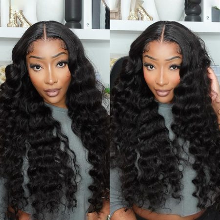 HD Lace Loose Deep Wave Wig 250% High Density 6x5 13x4 13x6 HD Lace Frontal Wig
