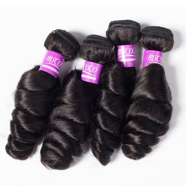 Peruvian Loose Wave Hair 4 bundles Weave Virgin Human Hair Sale