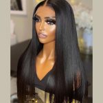 Swiss Lace Wig With Straight Hair