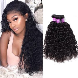 Water Wave Bundles Virgin Human Hair Weave 3 Bundles