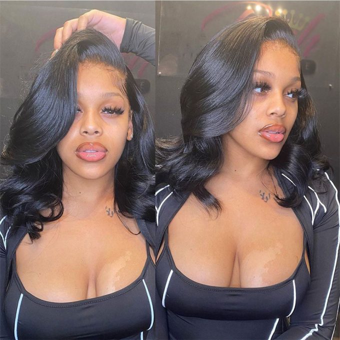 12-16 Inches 180% Density Short Hair Wig With Discounts