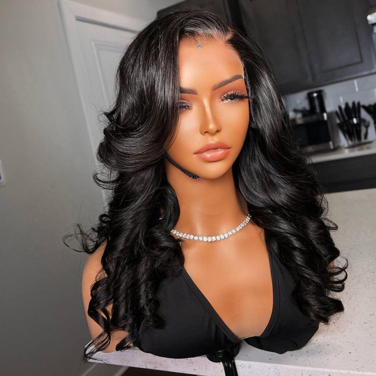 Beautiful 18 Inch Deep Wave Wig Artwork Collection Beautiful 18 Inch Deep Wave Wig Artwork Collection