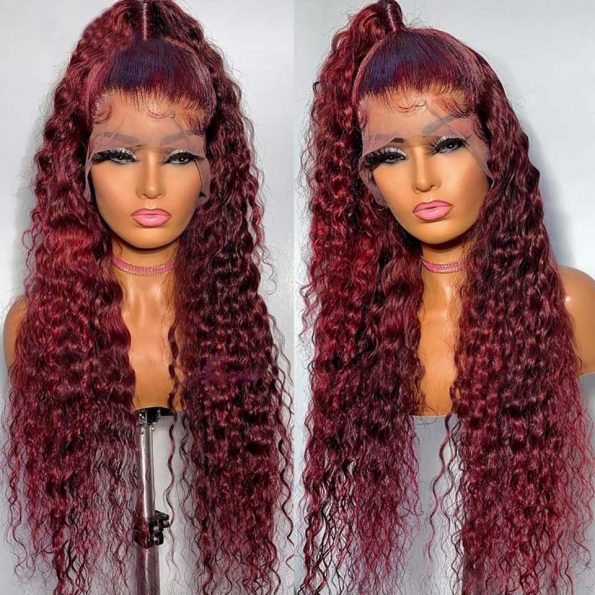 Burgundy 13x4 Lace Front Wig