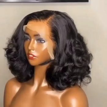 Bouncy Curls Bleached Knots Glueless HD Lace Wig 6x5 13x4 Lace Loose Wave Wig