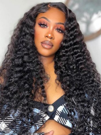 Parting Max 9×6 Lace Wig Deep Wave Wear Go Glueless Wig No Skills Needed