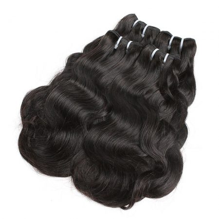 Luxurious Hair Weave With Natural Black Color In Abundant Supply