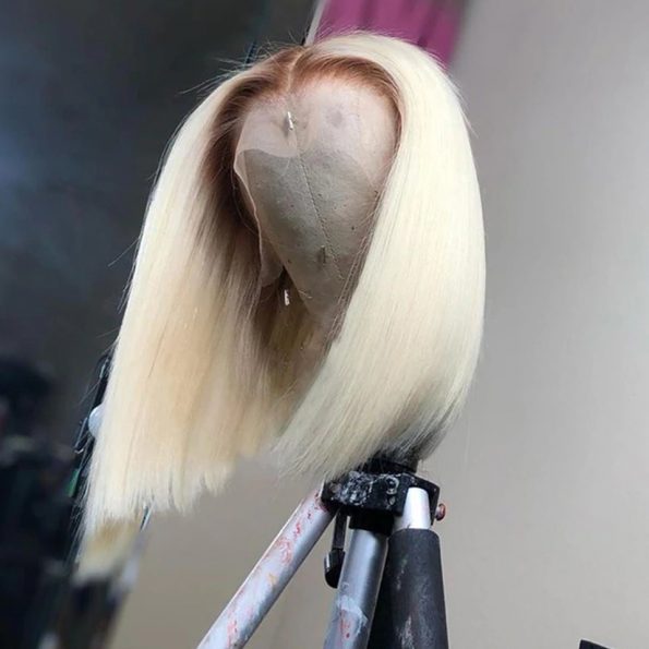 Blonde Ombre Wig Straight Hair