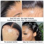 HD Lace Front Wig With Natural Hairline
