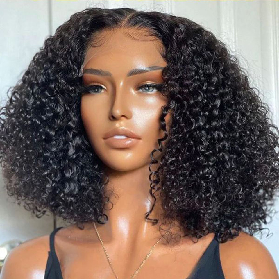 Glueless Lace Wig Deep Curly Style 200% Density