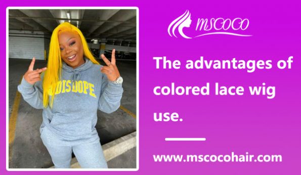 The advantages of colored lace wigs use. - Mscoco Hair