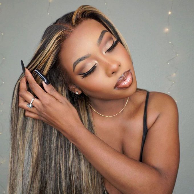 Mix Color 180% Density HD Lace Wig 5x5 13×4 Lace Size