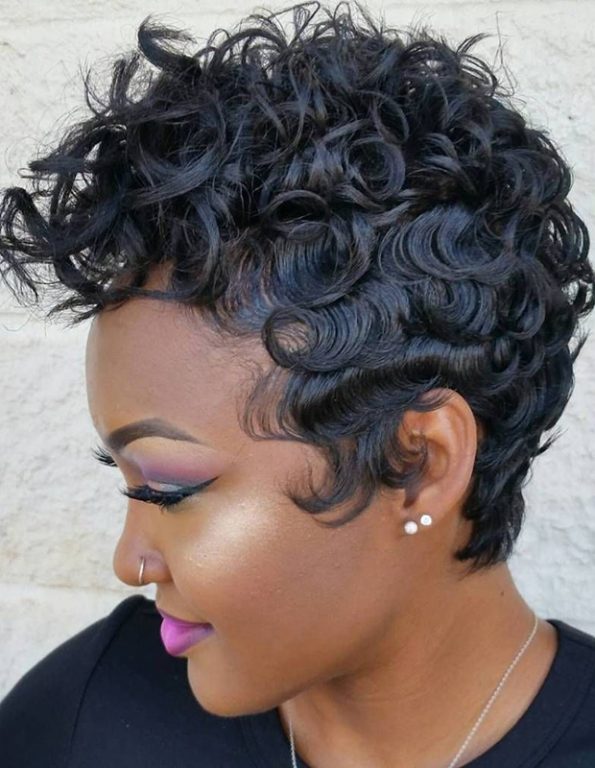 Stunning short hairstyles for short lace front wig.