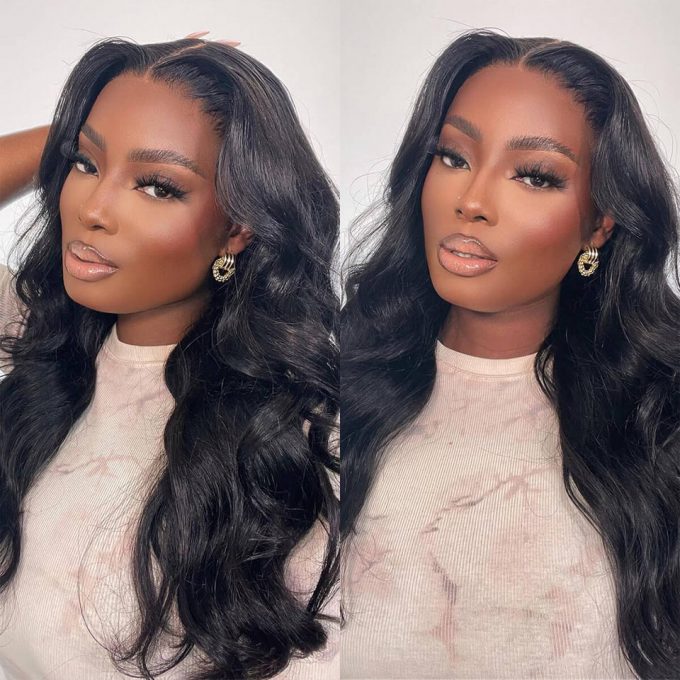 Layered Cut Body Wave 4×4 5×5 13×4 HD Lace Frontal Wig Glueless Wig