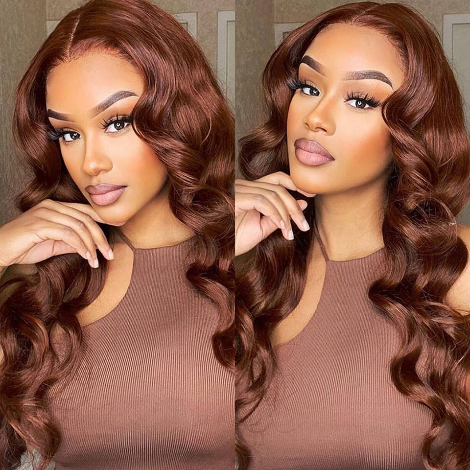 Reddish Brown Wear And Go Wig