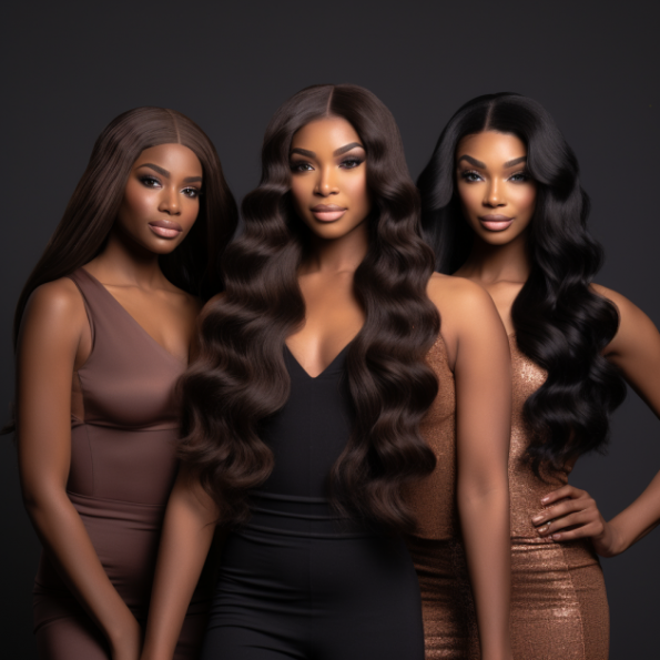 Transform Your Look with Deep Wave Human Hair Lace Front Wigs.