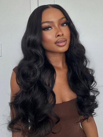 Upgraded Cap Bleached Knots Glueless Wig Pre-Cut 6x5 HD Lace Body Wave Wig