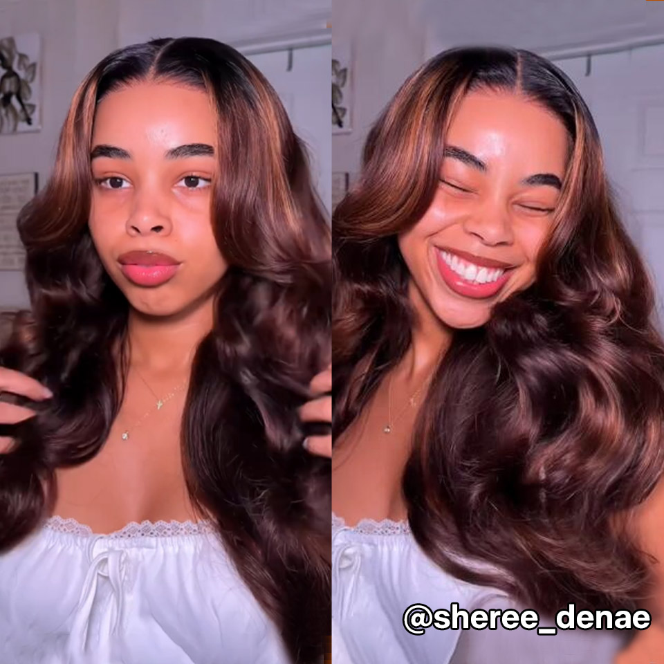 Ombre Highlight Wig On Sale