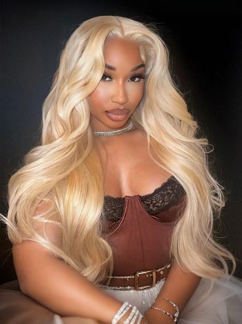 Glueless Blonde 6x5 Pre-Cut HD Lace Wigs Put On and Go With 613 Blonde Color