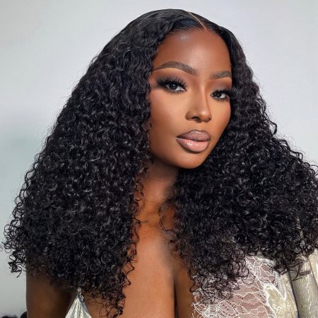 Double Drawn Full & Voluminous Curly Wig Pull & Go Glueless 6×5 Lace Wigs