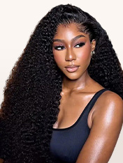Kinky Curly Bundles With Closure