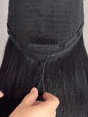 Pull & Go Drawstring Wig